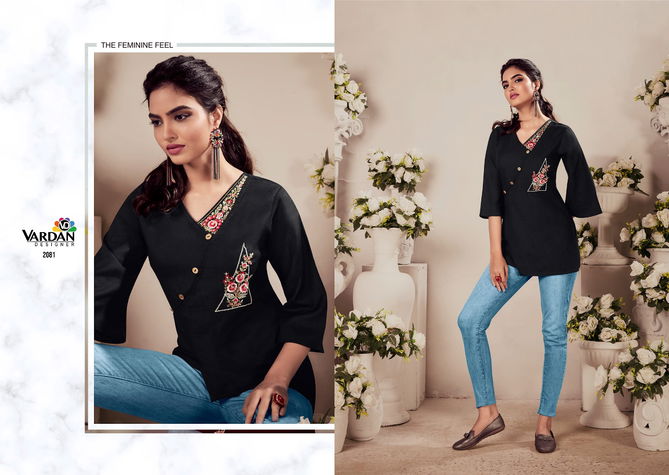 Vardan Batak 2 Fancy Casual Wear Rayon Designer Stylist Top Collection 